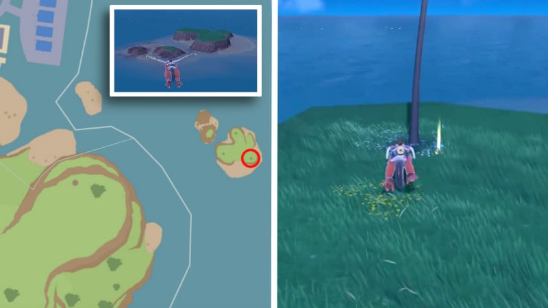 Grass Pledge Map Location in Pokémon Scarlet and Violet