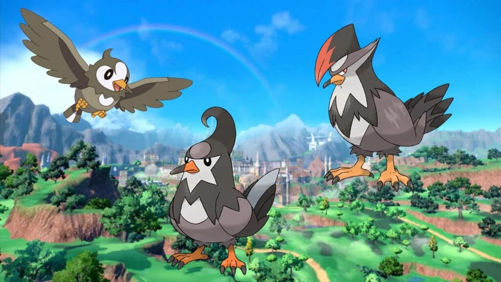 How to Catch and Evolve Starly in Pokemon Scarlet and VIolet feature
