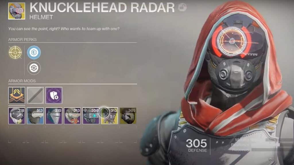 How to Get Knucklehead Radar in Destiny 2