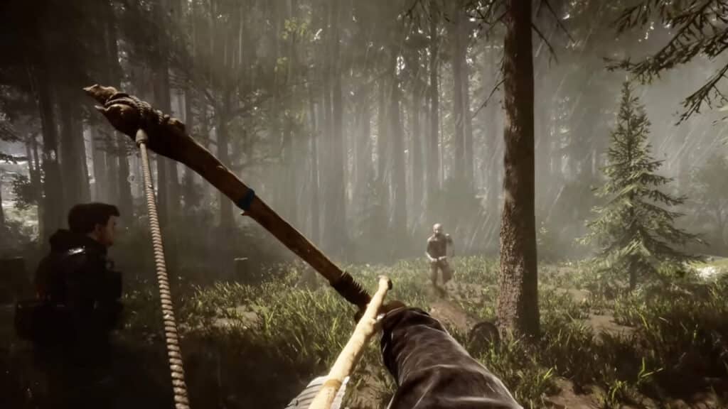 How to get a bow and arrows in Sons of the Forest