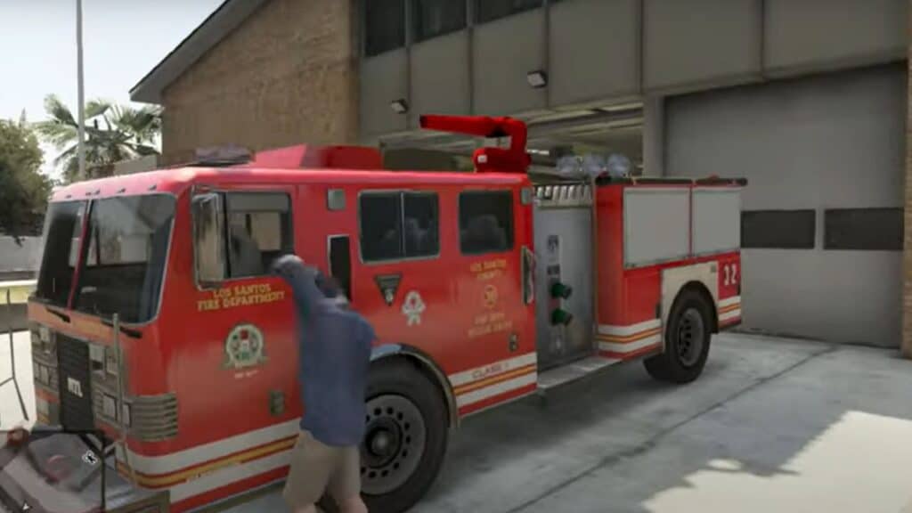 How to get a Fire Truck in GTA 5