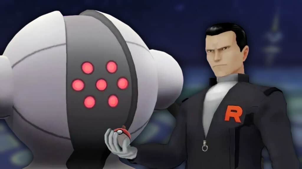 Shadowy Skirmishes Research With Giovanni and His Registeel in Pokémon GO