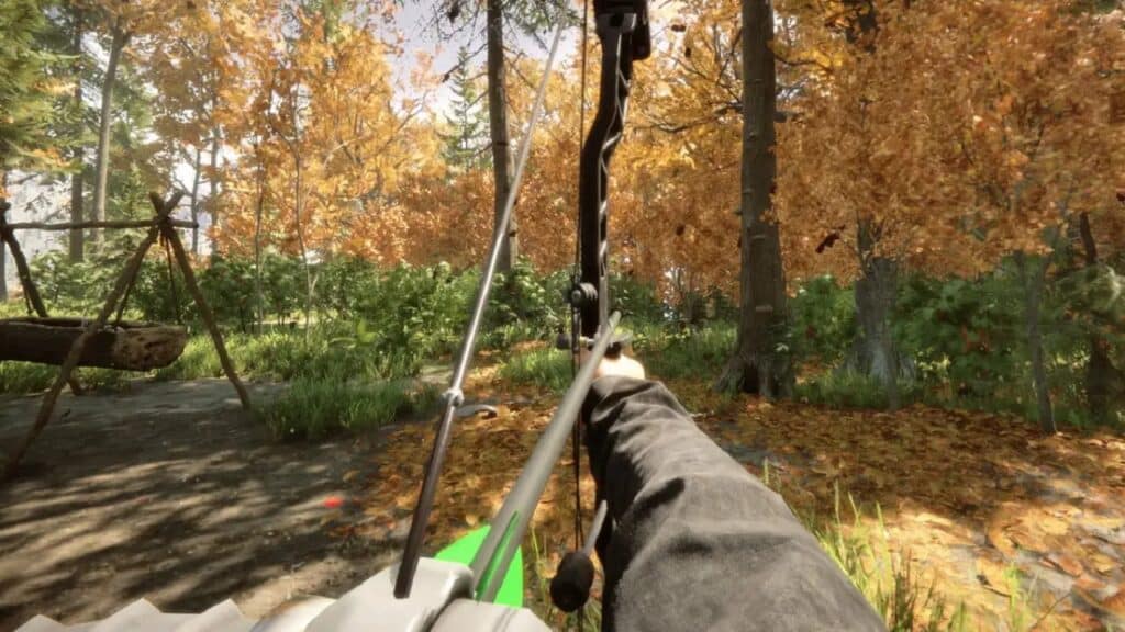 how to find compound bow in sons of the forest