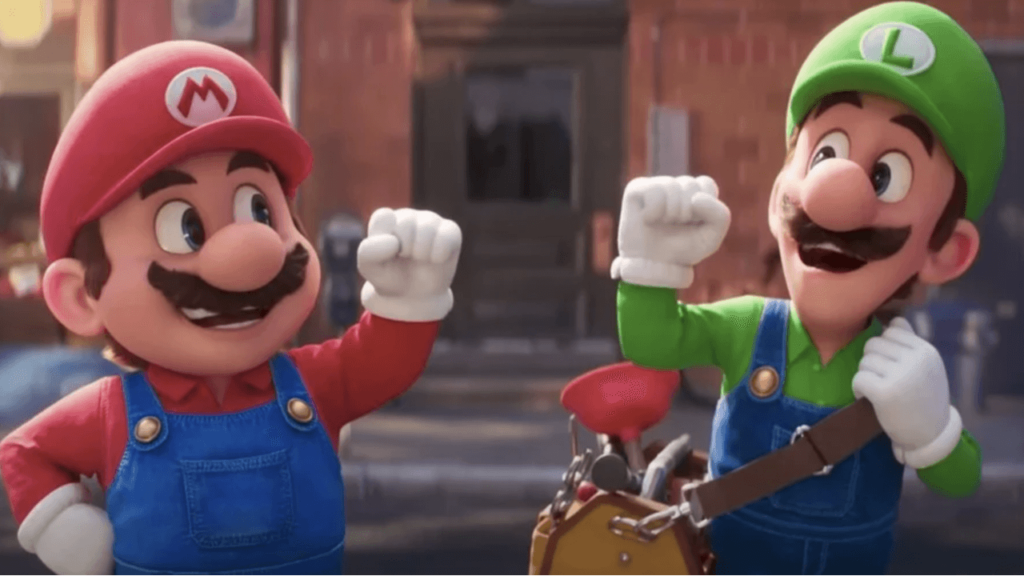 Super Mario Bros Movie Mario and Luigi