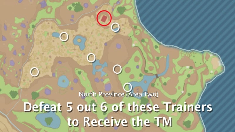 Trainer Locations for Unlocking the Outrage TM 156 in Pokémon Scarlet and Violet