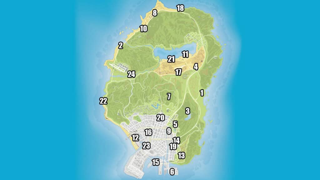 Where To Find the GTA Online Gun Van Location