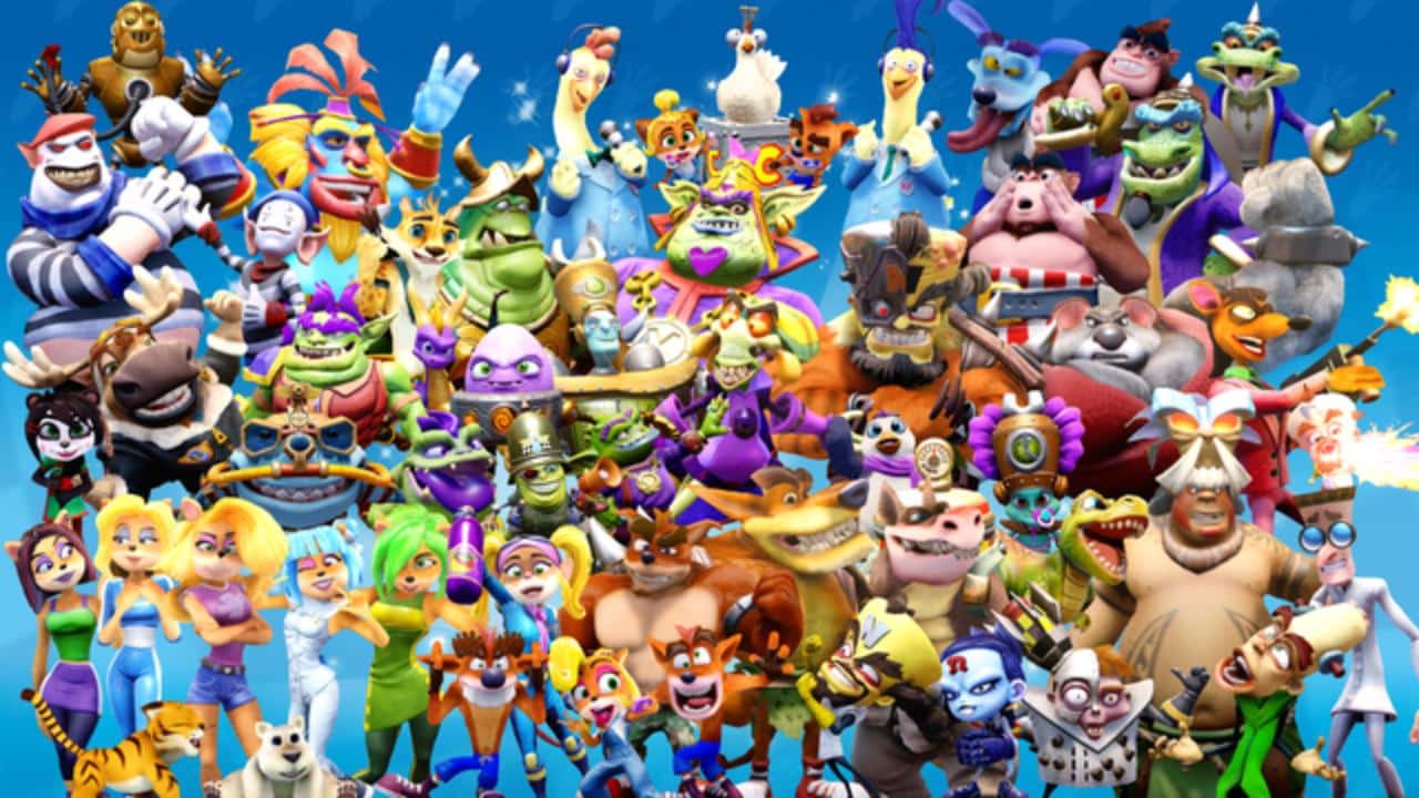 All Characters in Crash Team Rumble