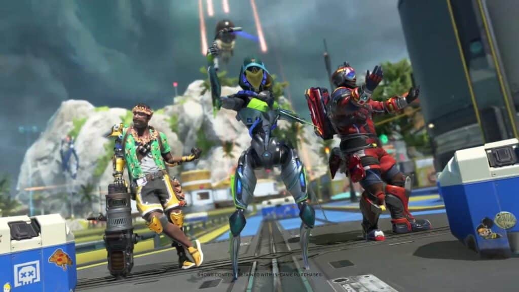 All New Sun Squad Collection Event Apex Legends
