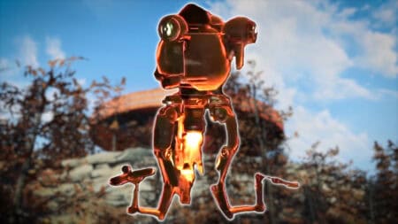 The Scout Leader bot in Fallout 76