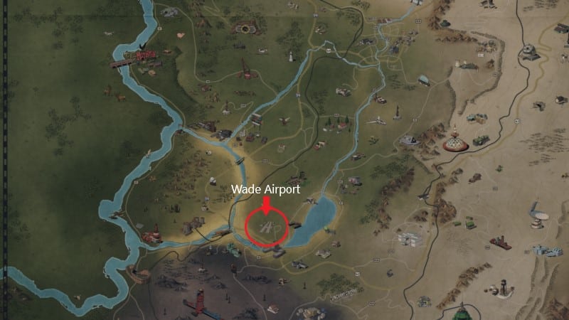 How to Find Wade Airport in Fallout 76