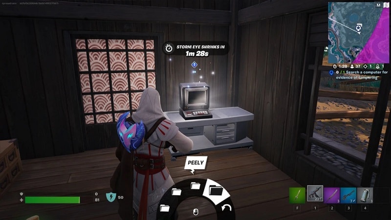 how to search a computer for evidence of tampering in fortnite