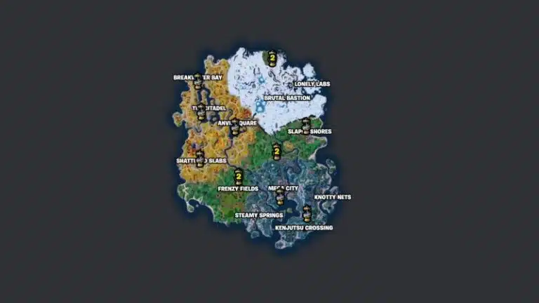 All Upgrade Bench Locations in Fortnite Chapter 4 Season 2