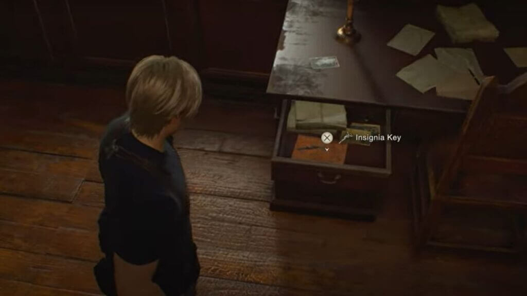 Insignia key in Resident Evil