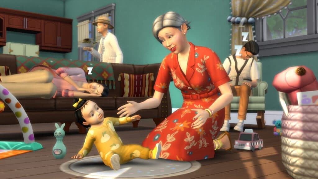 How to use the changing table in the Sims 4 Feature