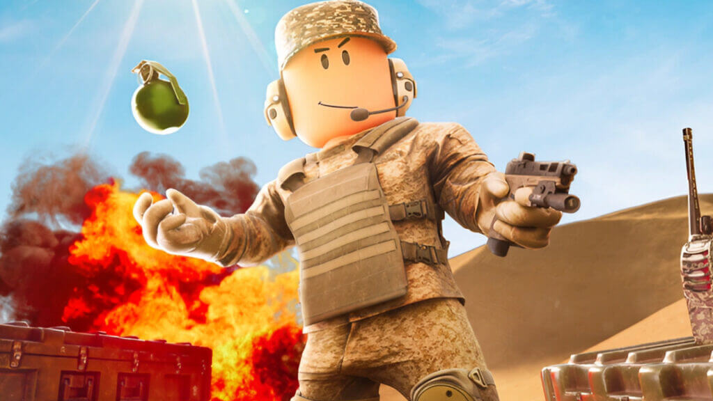 Military Tycoon Poster Art in Roblox March 2023