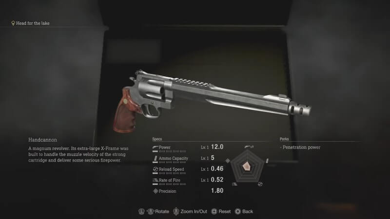 How to Unlock the Handcannon in Resident Evil 4 Remake