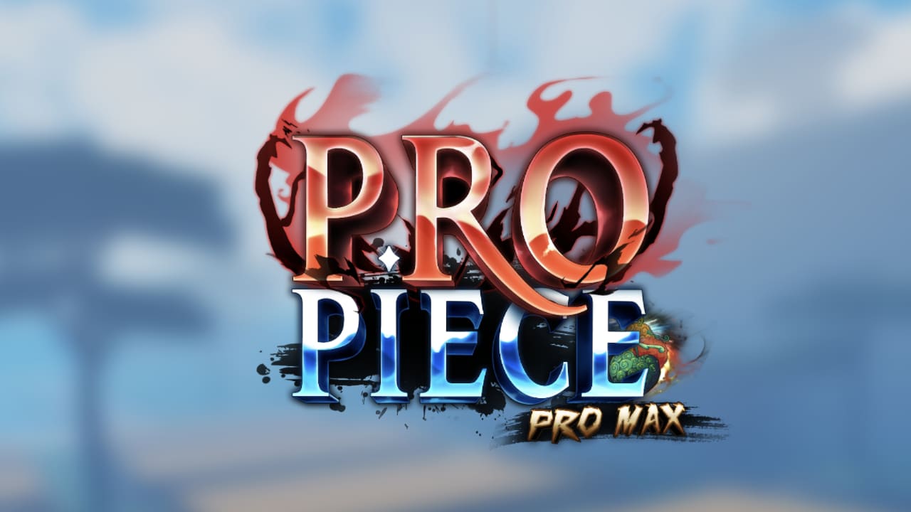 Roblox Pro Piece Pro Max Logo Art for March 2023
