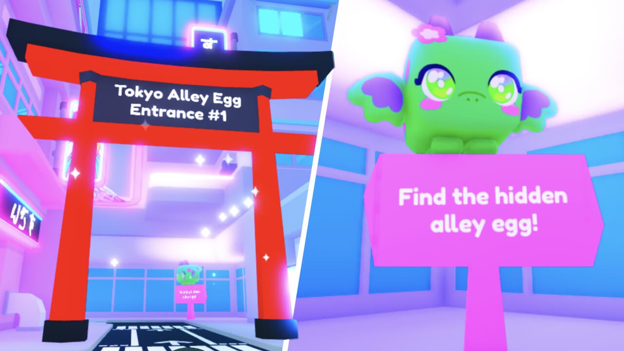 How To Find Tokyo Alley Egg In Pet Simulator X