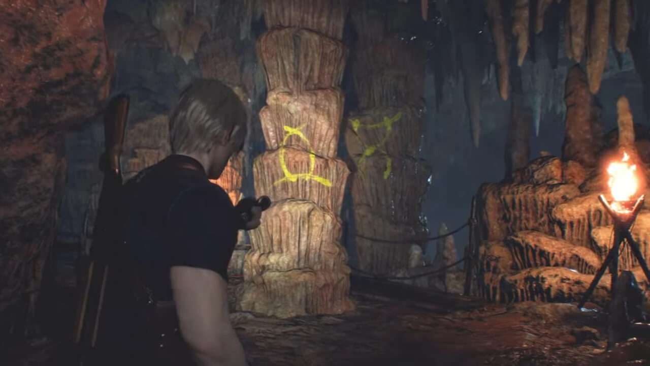 Resident Evil 4: how to solve the Cave Shrine puzzles