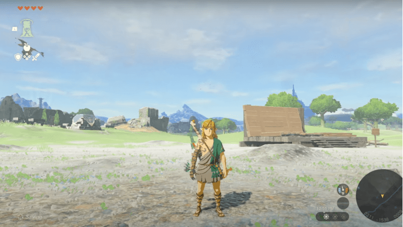 The Legend of Zelda Tears of the Kingdom Official Gameplay Presentation Screenshot