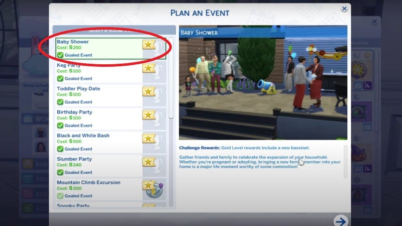 How to Host a Baby Shower in The Sims 4 Growing Together