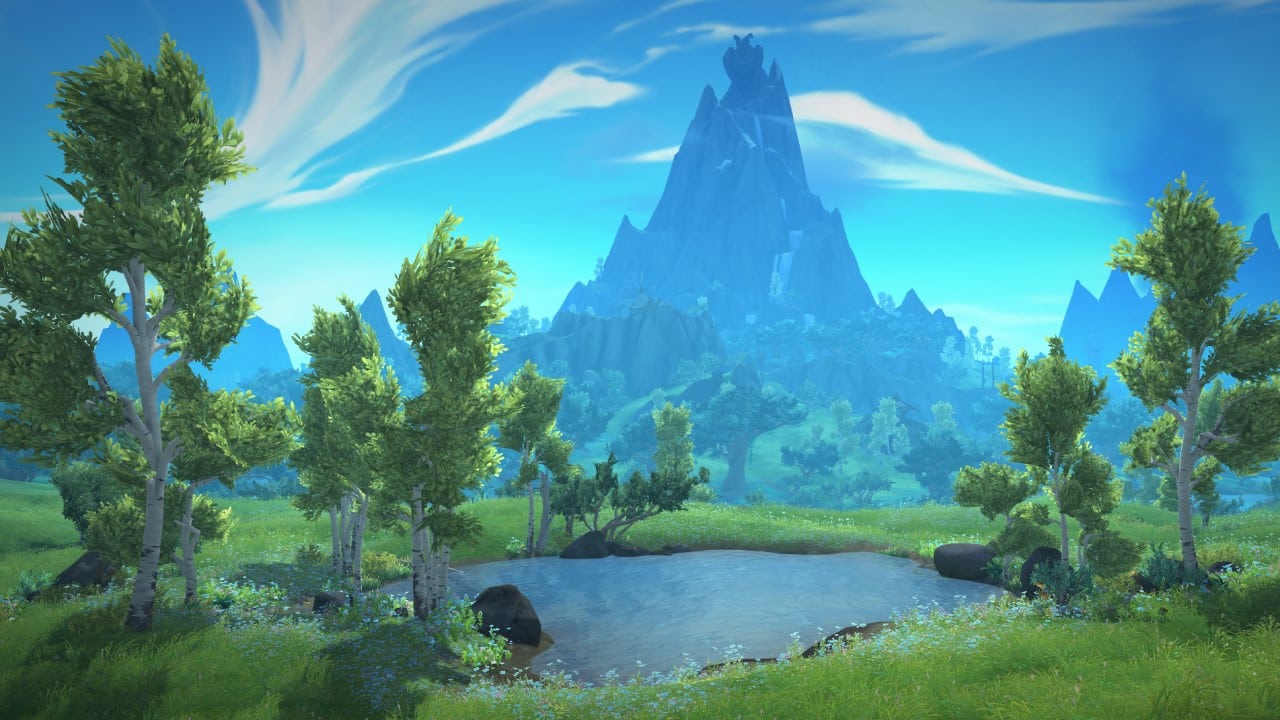 World of Warcraft landscape screenshot, World of Warcraft hotfix, World of Warcraft update