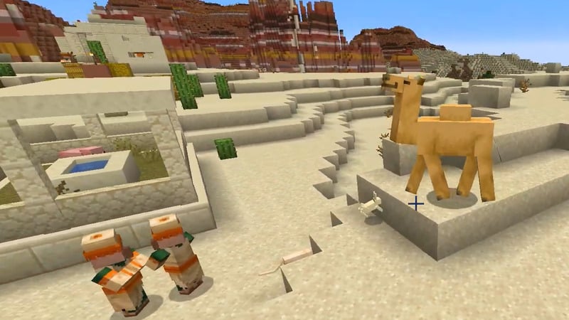 Minecraft's big 2023 update includes camels