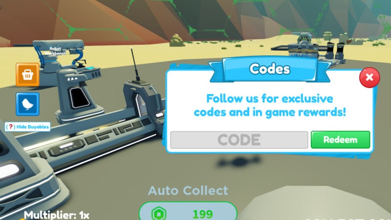 Robot Tycoon Codes For (October 2023) - Roblox
