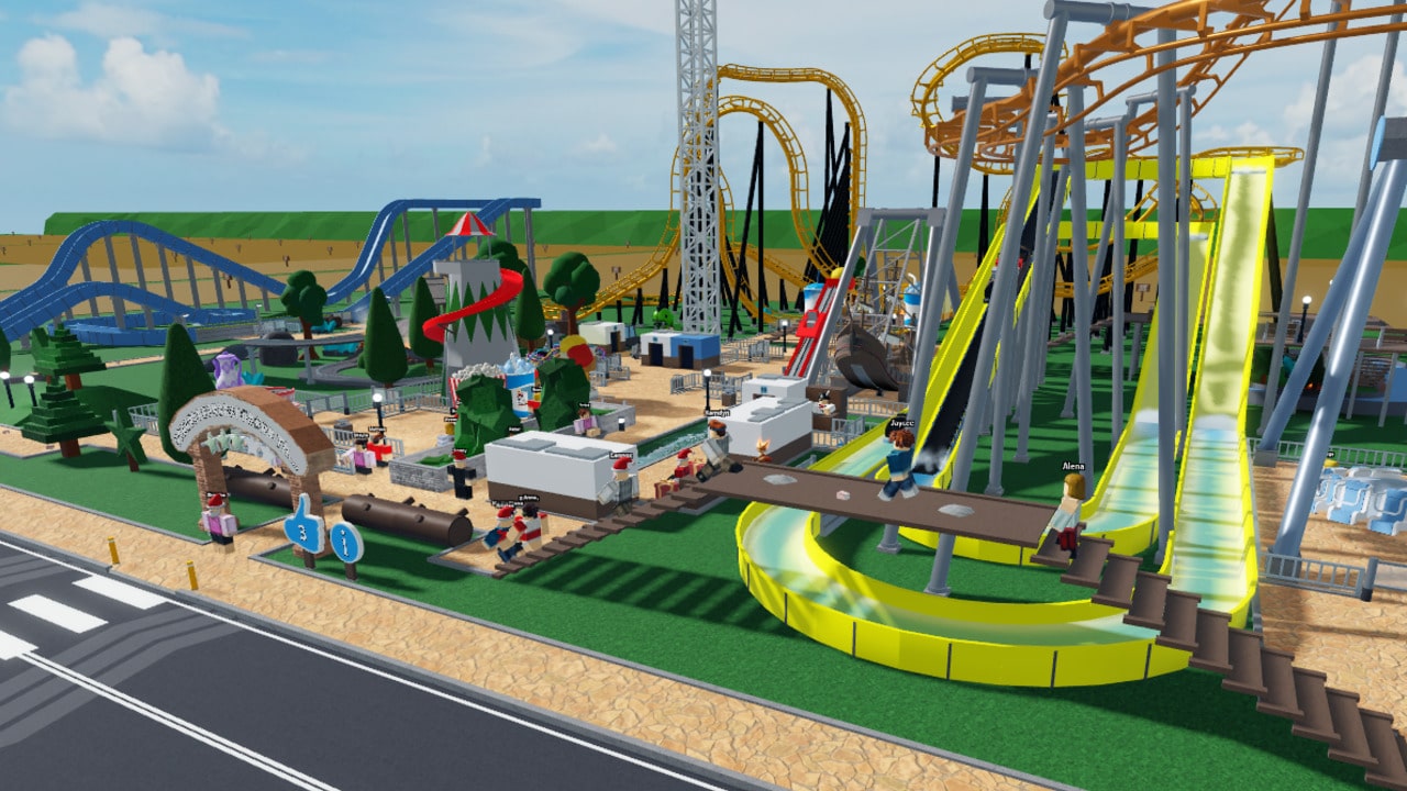 JOGOS Gratis - Theme Park Tycoon 2: Construa Seu Próprio Parque De