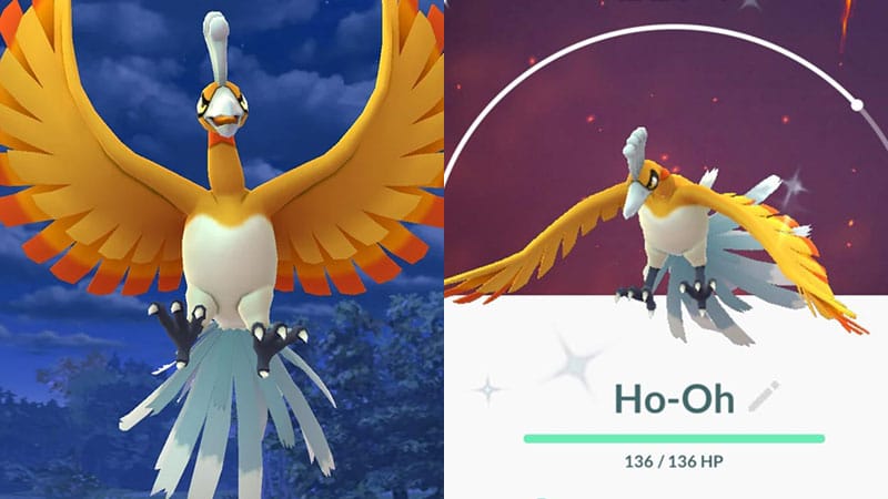 Pokemon GO Adds Shiny Ho-Oh for Johto Festival Week