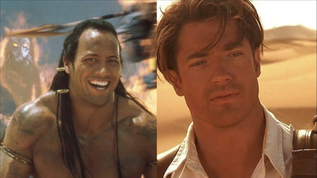 The Rock and Brendan Fraser had reunion 22 years after the action-adventure sequel film "The Mummy Returns".