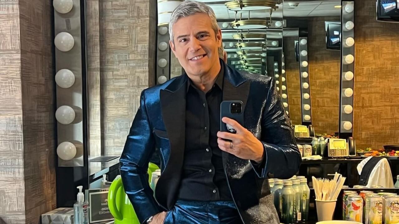 Radio Andy host Andy Cohen