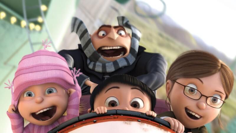 Despicable Me was the first movie from the studio behind the Super Mario Bros movie