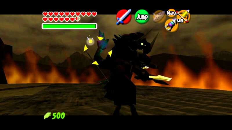 Ganon - The Legend of Zelda_ Ocarina of Time boss fight