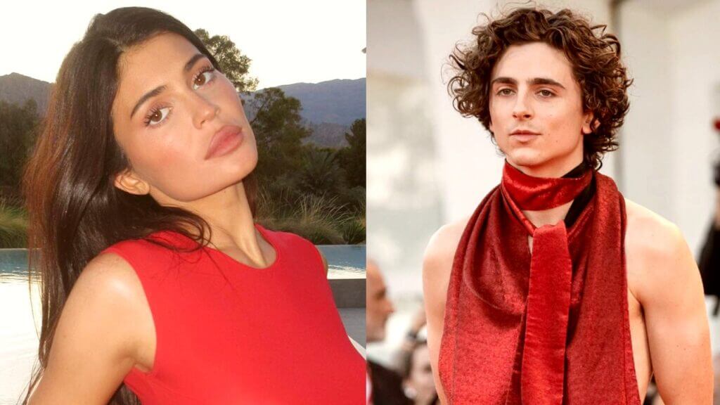 The Kardashian's Kylie Jenner, and Bones and All star Timothee Chalamet reportedly dating