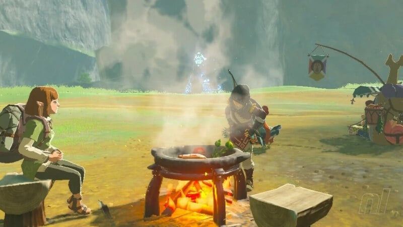 Link Cooking Best Breath of the Wild Meme