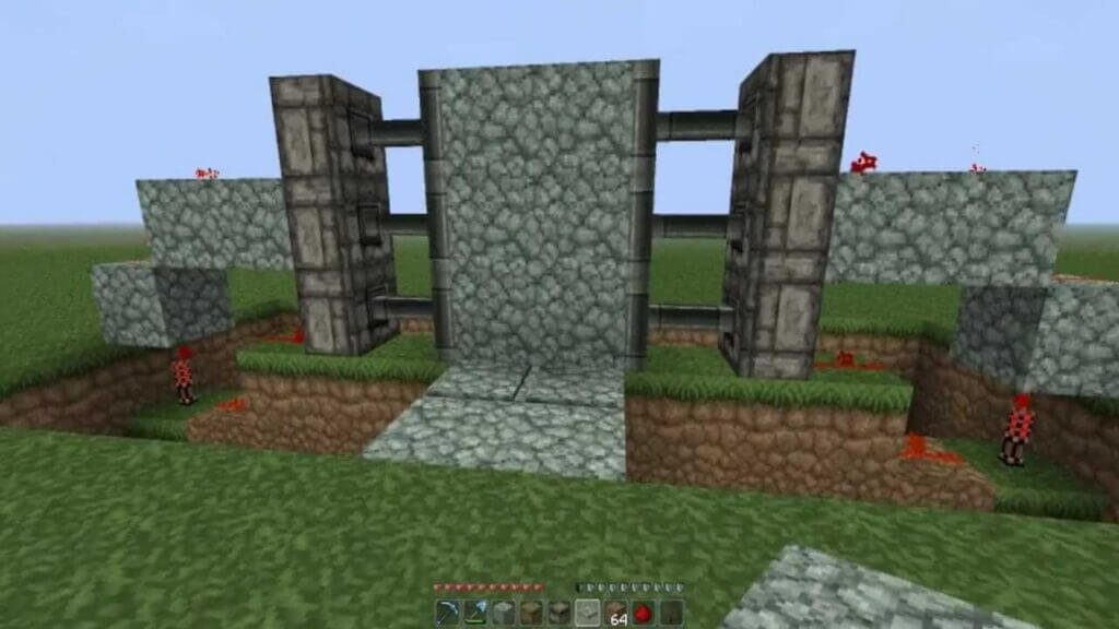 How to Get Massive Piston Doors in Minecraft