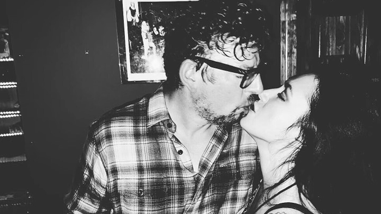 Michelle Branch and Patrick Carney Kiss in Bar After Suspending