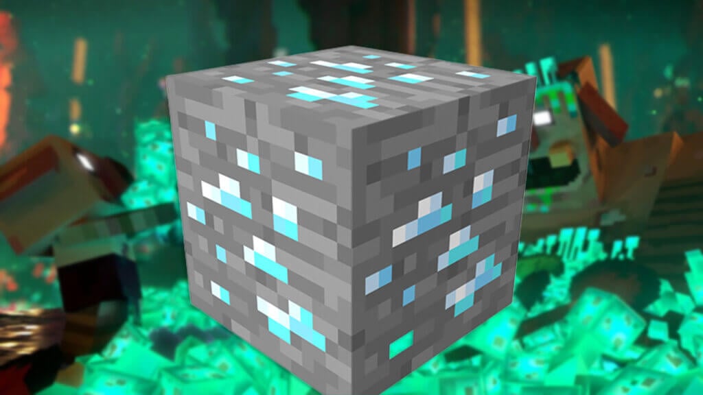 Minecraft Legends Diamonds