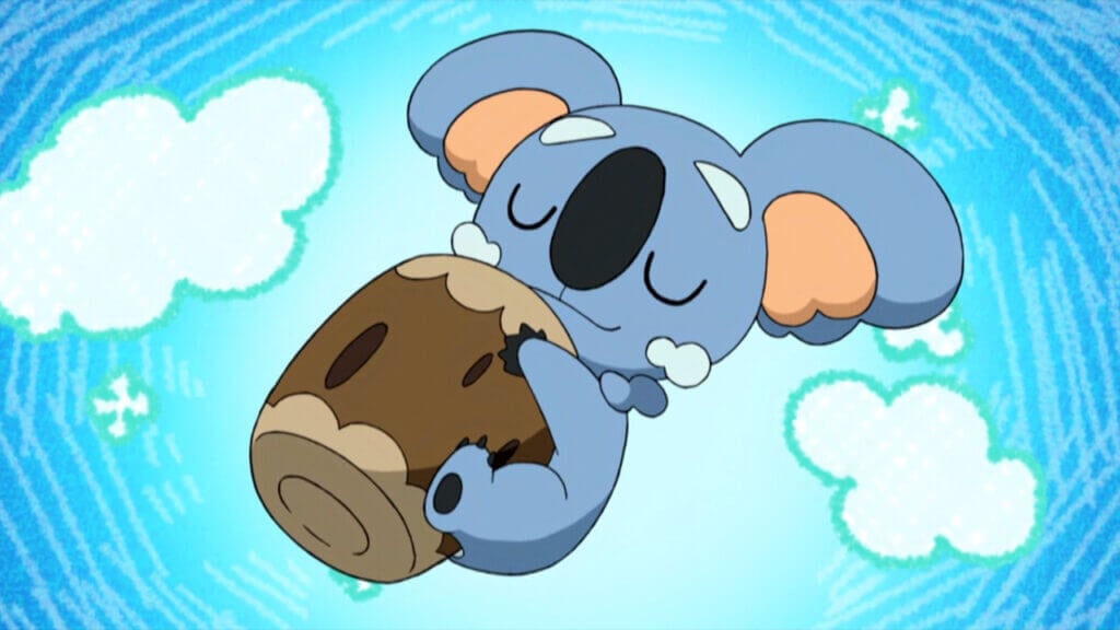 Image of Komala, one of the cutest Pokemon.