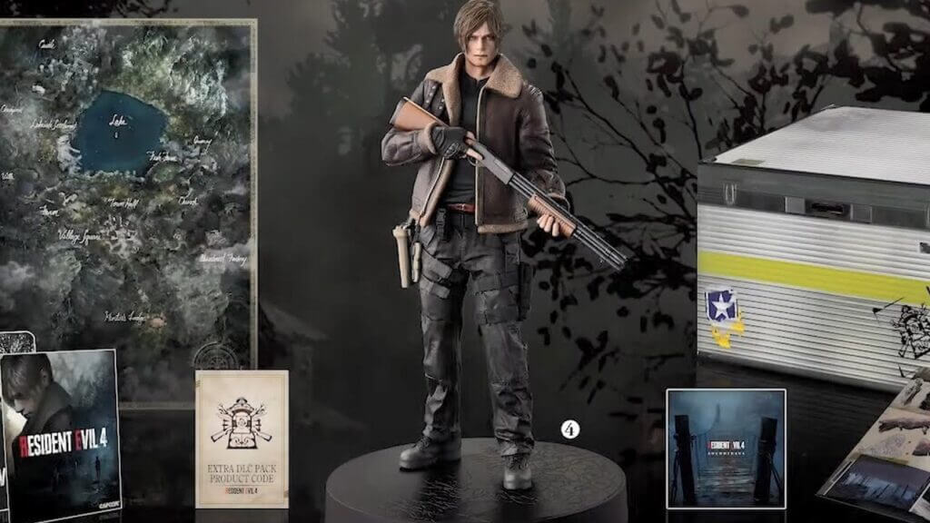 Resident Evil 4 remake collectors edition contents