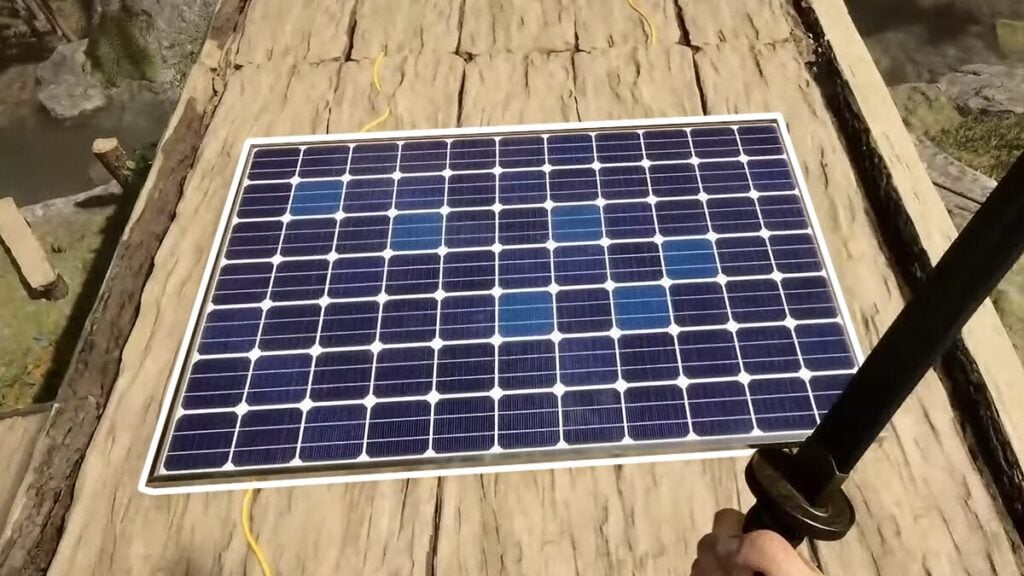 Solar Panels in Sons of The Forest