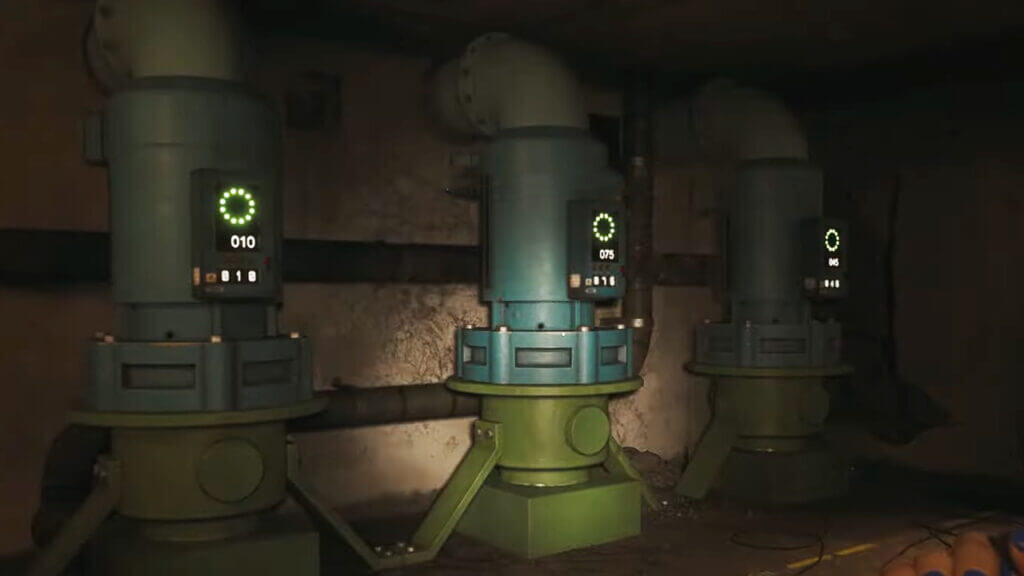 Three Vats During Flushed Quest in Dead Island 2