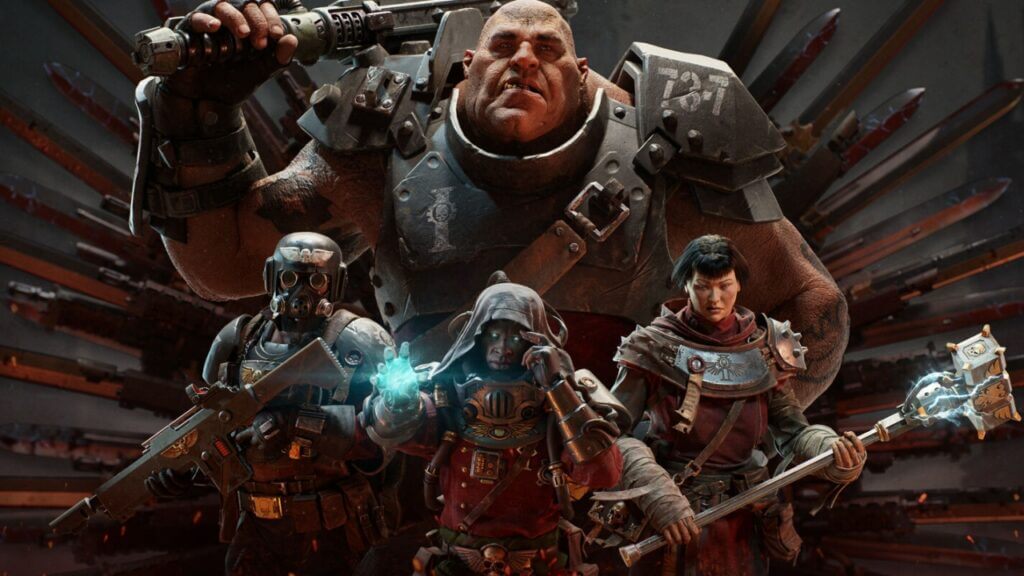 Art poster for Warhammer 40K: Darktide