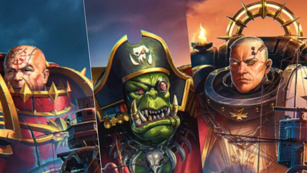 World of Warship Warhammer 40k Characters in Update 12.3