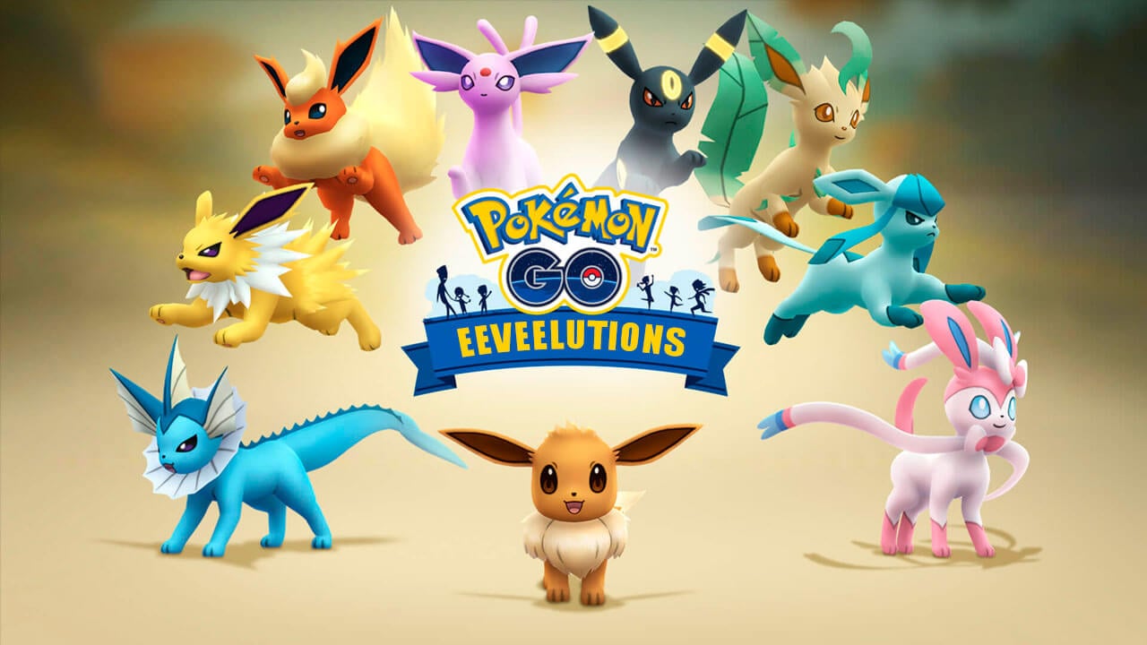 pokemon eevee evolution wallpaper
