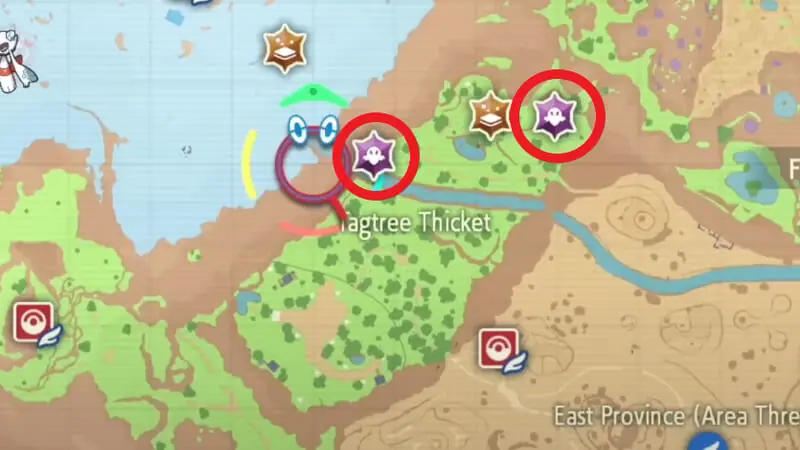 Pokemon Scarlet and Violet Tera Pokemon Locations