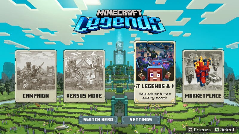 Minecraft Legends multiplayer co-op explained