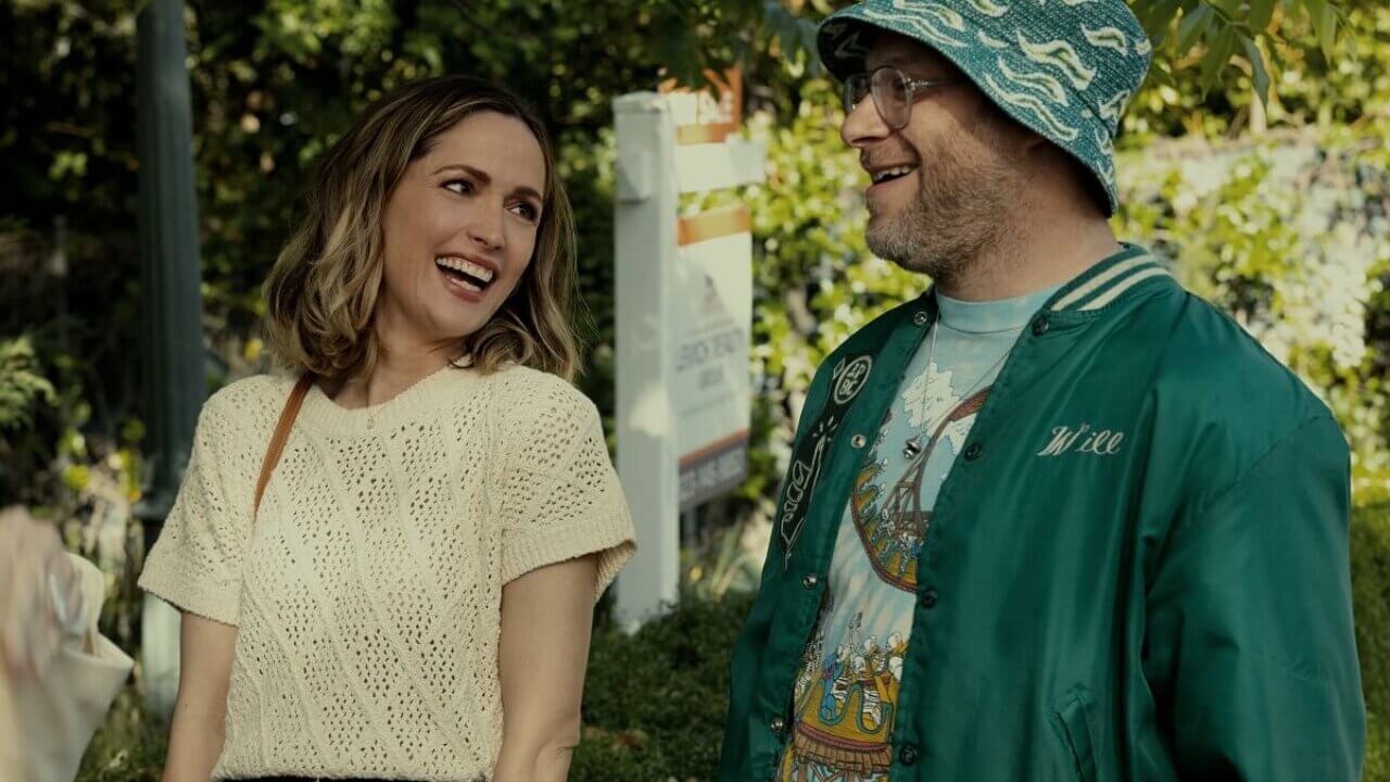 Rose Byrne and Seth Rogen are starring in the Apple TV+ comedy series "Platonic".