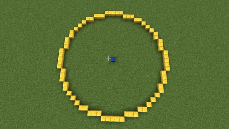 minecraft perfect sphere